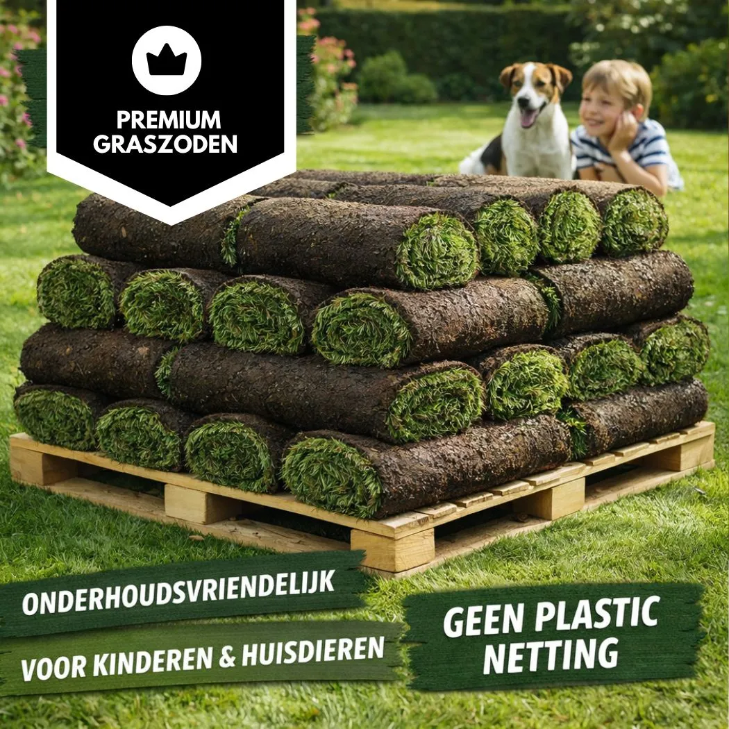 Premium Graszoden €3,50 per m²